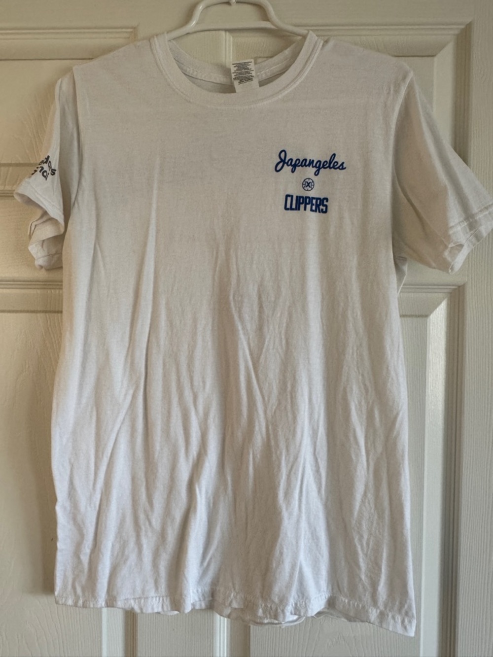 White 'Japangeles Clippers' Short Sleeve Tee